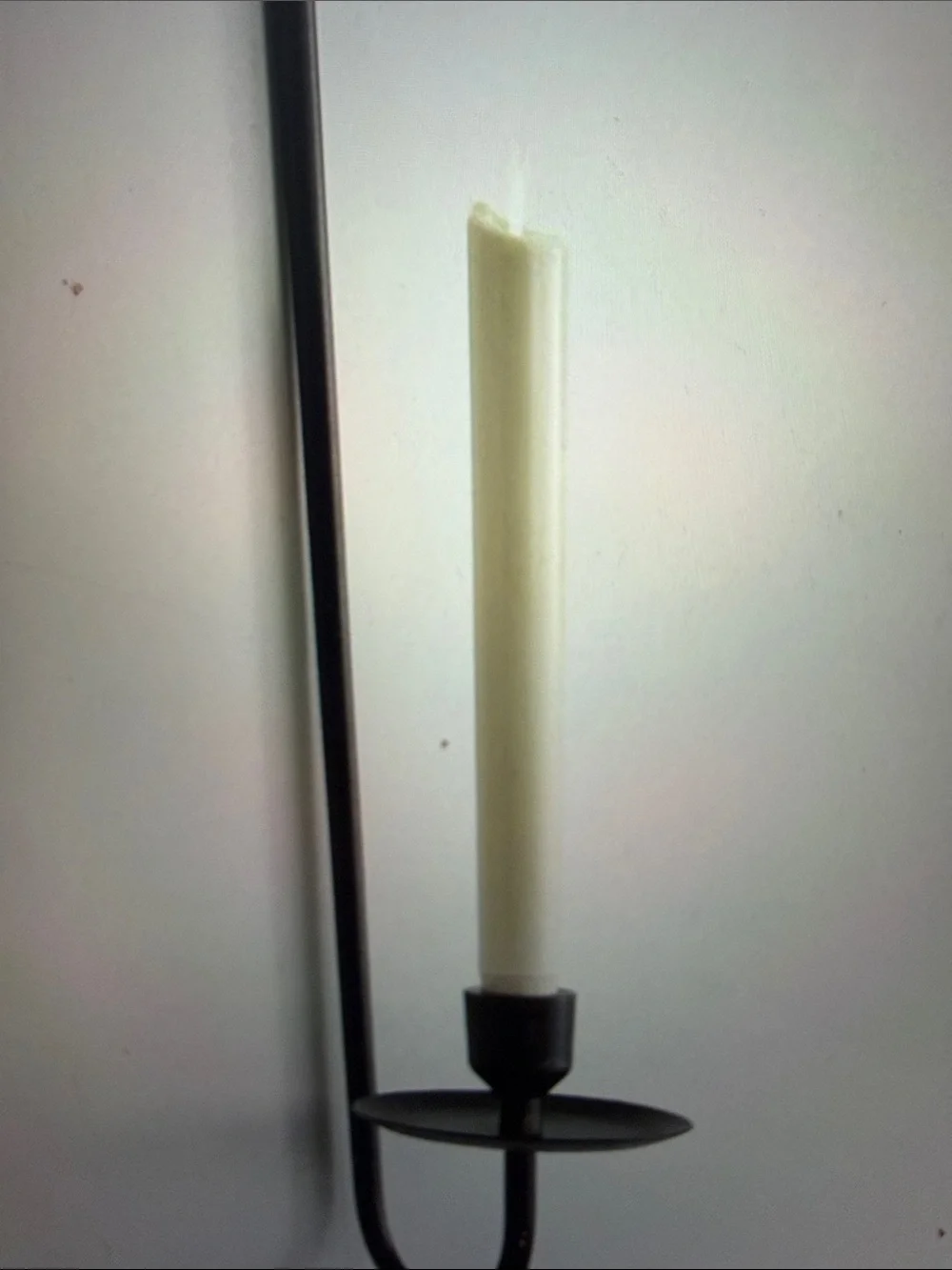 NWT 2 Pottery Barn Natural Premium Flameless Taper Candles